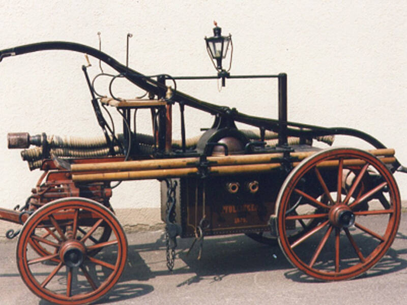 Pfullinger Feuerwehrkutsche aus dem Jahr 1885