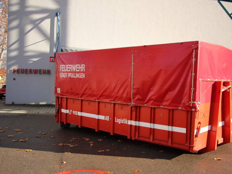 Abrollbehälter Logistik