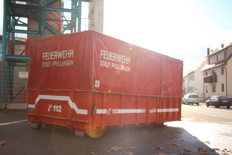 Abrollbehälter Logistik
