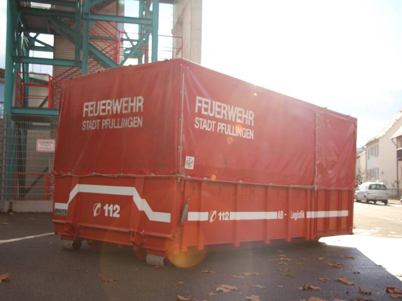 Abrollbehälter Logistik