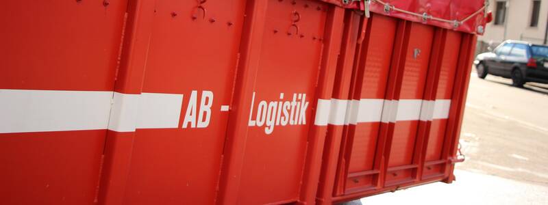 Abrollbehälter Logistik
