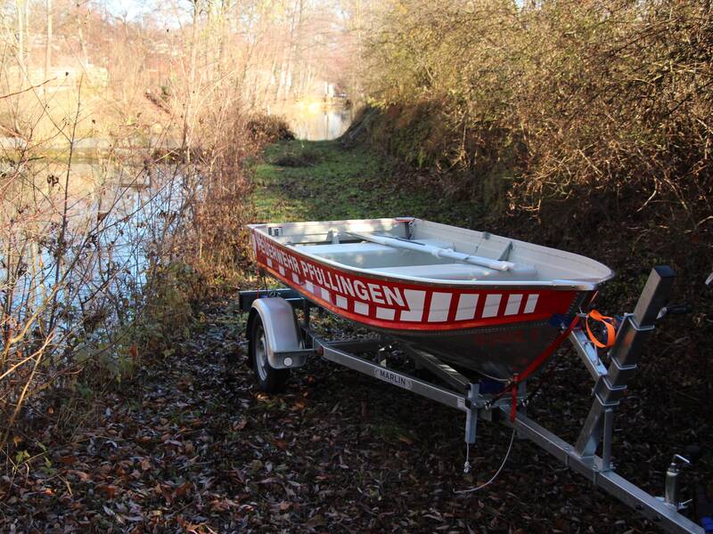 Feuerwehranhänger Mehrzweckboot