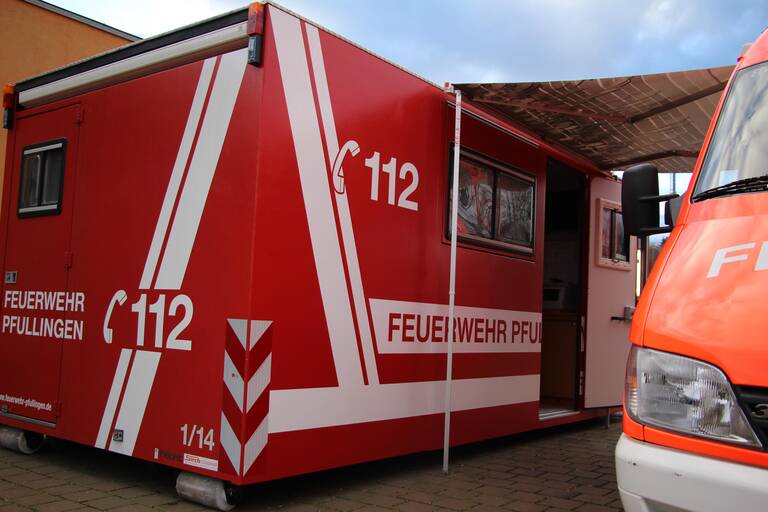 Abrollbehälter Führung