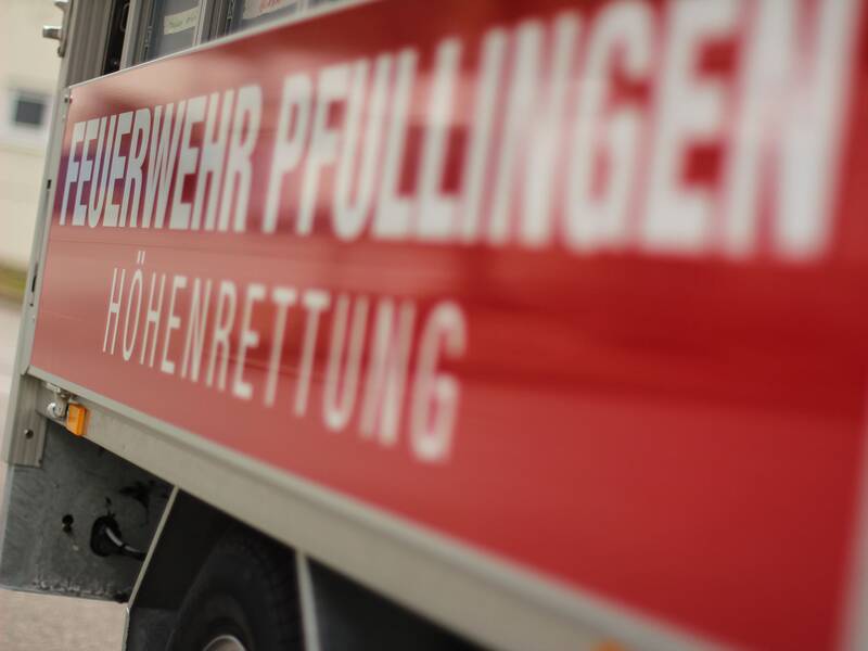 Übung der Sondereinheit "Spezielle Rettung aus Höhen und Tiefen"